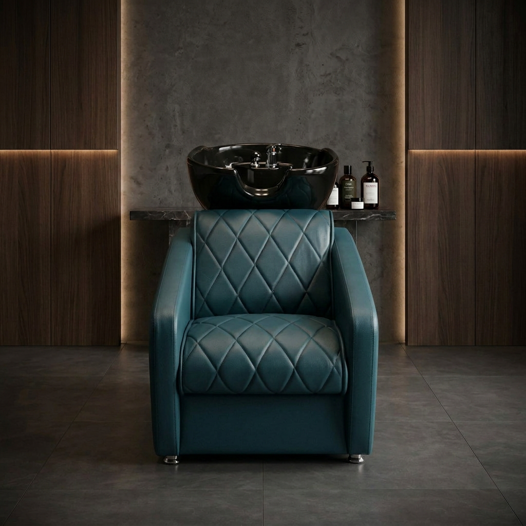 Salon Setup - Persian Green