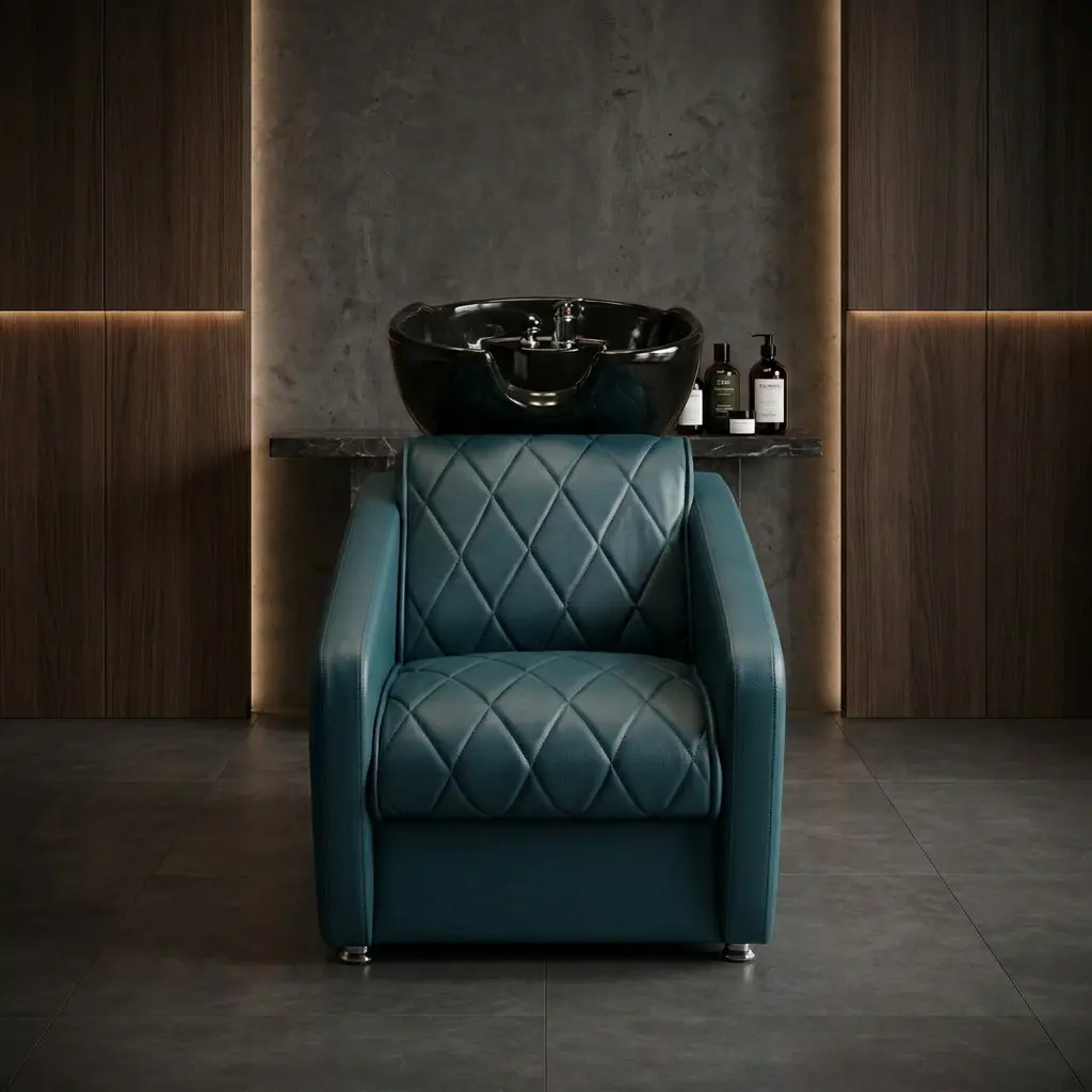 Salon Setup - Persian Green